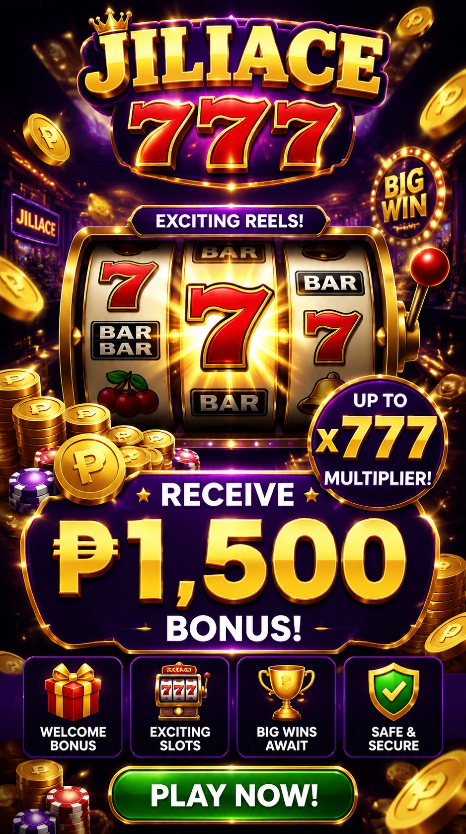 Mobile slot guide visual for Android and iOS users